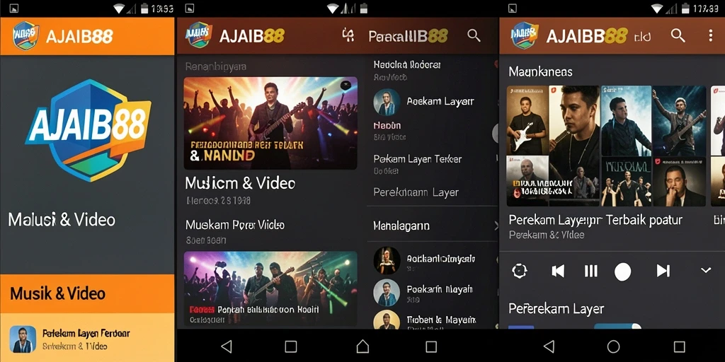 Screenshot AJAIB88 yang menunjukkan antarmuka perekam layar yang intuitif.